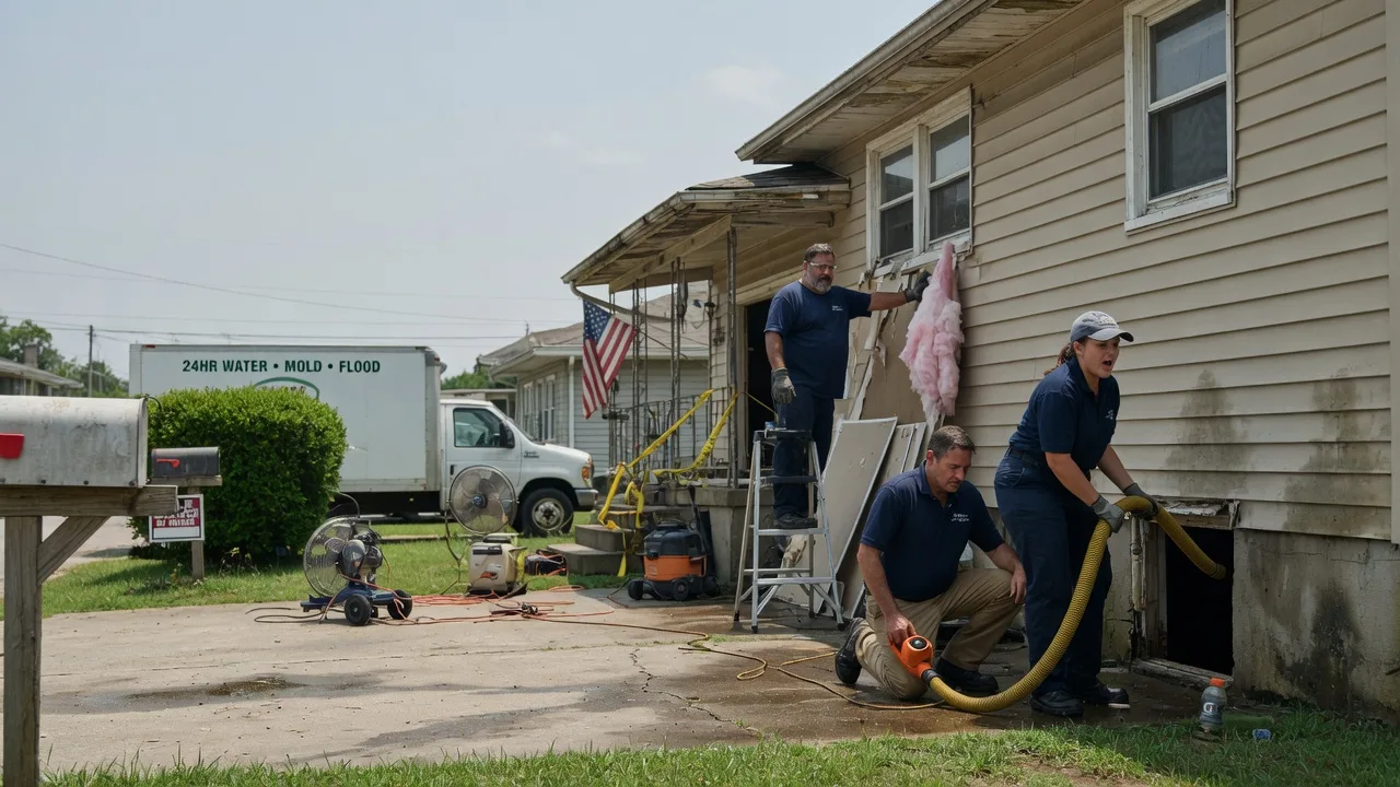 Water Damage Repair in Salida, CA near me